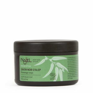 NAJEL COSMOS NATURAL certif BLACK ALEPPO SOAP EUCALYPTUS