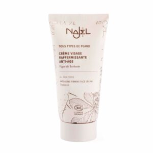 NAJEL Cosmos Organic Face cream - antiwrinkle 00 + BLO + Cactus seed oil + Damascus rose water+ Cactus and horse chestnut extracts