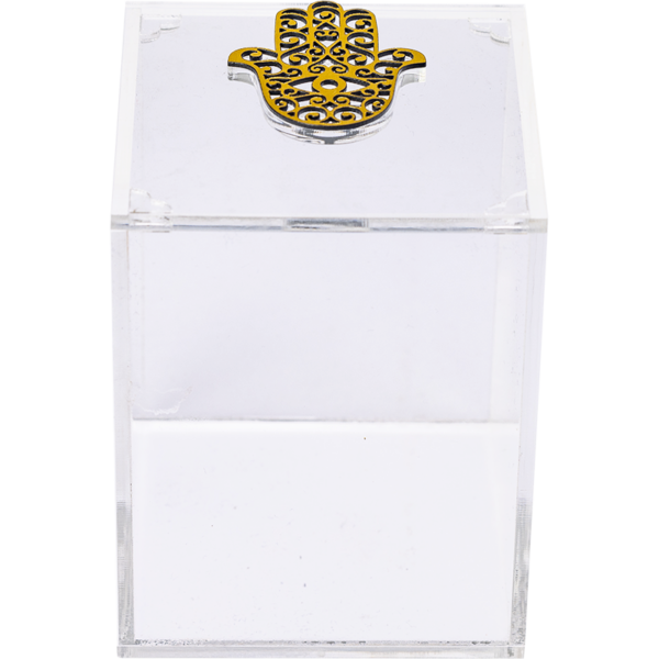 Gold Hand Acrylic Box (Small)