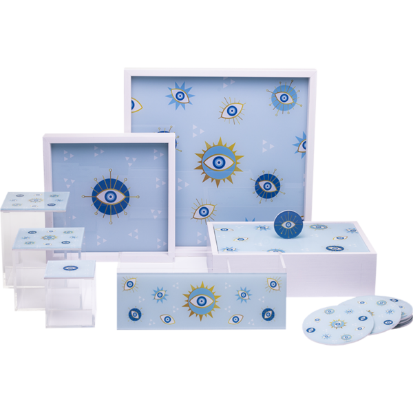 Square Evil Eye Tray (Large)