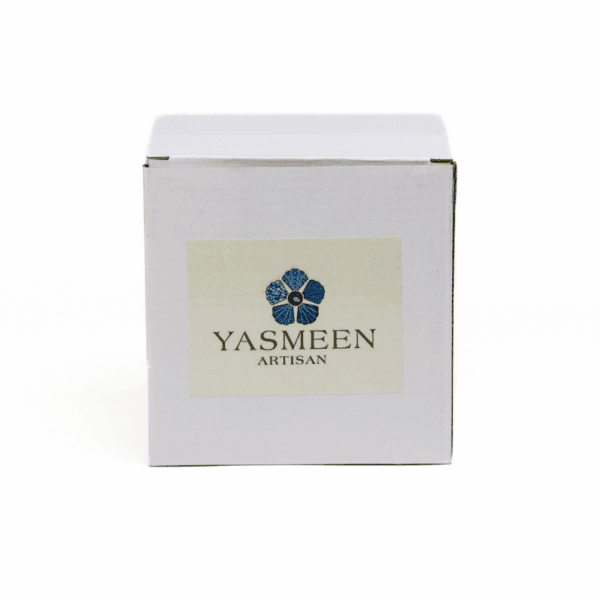 Yasmeen Artisan Product Box with logo